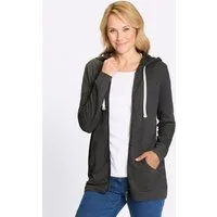 Sieh an! Shirtjacke Sweatjacke Langarm