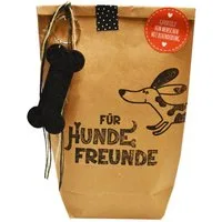 Wunderle Wundertüte Hundefreunde Wundertüte mit ganz viel Tierliebe, Mitbringsel, Geschenk, Geschenkidee für Hundeliebhaber