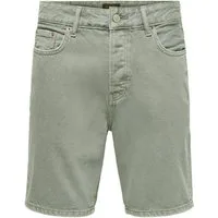 ONLY & SONS Shorts ONSEDGE GREEN 7979 TAI DNM SHORTS NOOS
