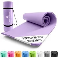 #DoYourFitness Yogamatte rutschfest, Für Einsteiger und Fortgeschrittene, Gelenkschonende Gymnastikmatte, 183cm x 61cm [Indoor/Outdoor]