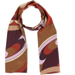 Halsüberkopf Accessoires - 180x60 Tuch Fantasy rot - Gr. - OS