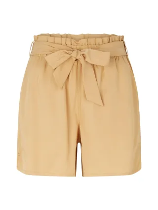 Denim Tom Tailor - Shorts mit elastischem Bund brown rice - Gr. - XXL