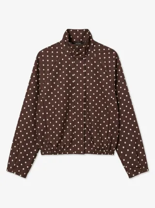 VERO MODA - VMKAYLA HIGH NECK JACKET EXP Chocolate Brown - Gr. - M