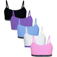 TupTam Bustier TupTam Mädchen Bustier mit Spaghettiträger 5er Pack