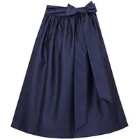 MarJo Dirndlschürze Dirndlschürze Mühldorf 70cm Länge navy