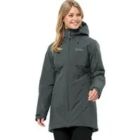 Jack Wolfskin Funktionsmantel HEIDELSTEIN INS JKT W hochschließender Kragen, hoch geschlossener Ausschnitt, atmungsaktiv