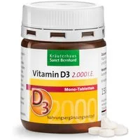 Sanct Bernhard Sanct Bernhard Vitamin-D3-2000 I.E. - 150 Tabletten Tabletten