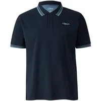 s.Oliver Poloshirt Big Size (1-tlg) Kragen, Köpfe, Logo