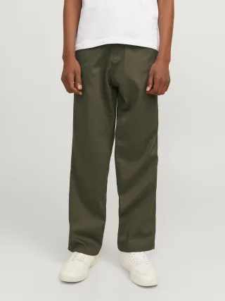 JACK&JONES - JPSTALEX JJCLEAN WORKER JNR olive night - Gr. - 170