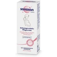 sanosan Straffungspflege Schwangerschaftscreme - Beugt Dehnungsstreifen vor - Pflegecreme Creme, 1-tlg.