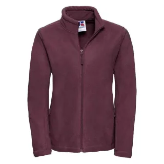 Russell - Fleecejacke für Damen - Für Außen (Burgunderrot)