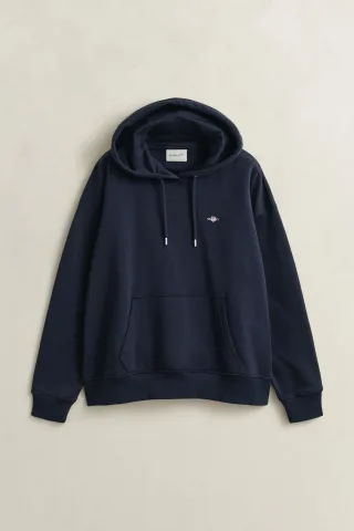 GANT - Shield Hoodie evening blue - Gr. - S