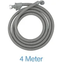 Stabilo Sanitär Zulaufschlauch Sicherheits-Zulaufschlauch 3/4" 400 cm mit Aquastop, Zubehör für Waschmaschinen, PVC Anschlußschlauch inklusive Aquastop Platzsicherung