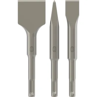 Bosch PRO Kurzmeißel-Set mit SDS plus, 3-teilig, 140, 140 x 20, 140 x 40 mm - 2608690180