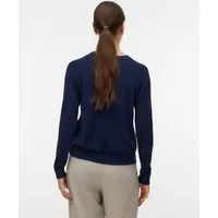 Vero Moda Strickpullover VMNEWLEX POINTELLE LS O-N PULLOVER NOOS
