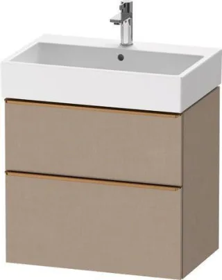 Duravit D-Neo Waschtischunterbau wandhängend Leinen Matt 684x442x625 mm - DE4372004750000 DE4372004750000