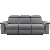 OTTO home 3-Sitzer Pareli 229cm, manuelle u. elektr. Relaxfunktion in 2 Sitzen, USB, KT-Verstellung, LED Beleuchtung, in Echtleder, Kunstleder, Web