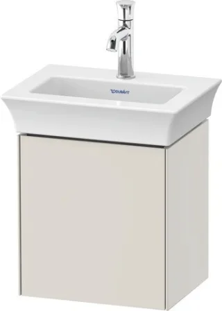 Duravit White Tulip Waschtischunterbau wandhängend Nordic Weiß Seidenmatt 384x298x410 mm - WT4240L39 WT4240L3939
