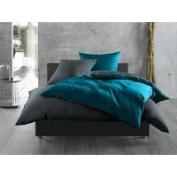 BETTWAESCHE-MIT-STIL Bettwäsche Mako Satin Wendebettwäsche, Mako-Satin, 3 teilig