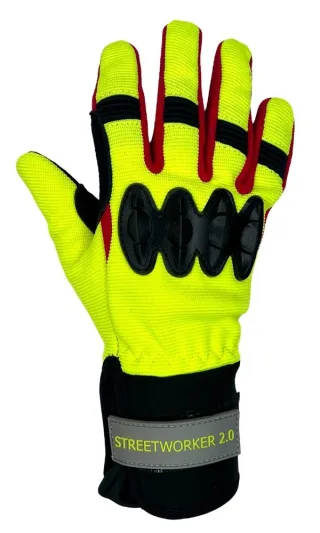 Leder-Schutzhandschuh für THL | Penkert | STREETWORKER 2.0 | Gr. 5-13 | EN ISO 21420:2020 | hoher Tragekomfort | gute Sichtbarkeit | Bewegungsfreiheit 5