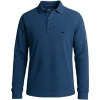 FORSBERG Poloshirt Langarm Poloshirt aus Baumwolle