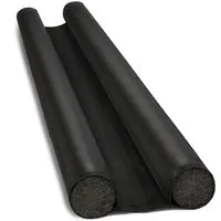 com-four Zugluftstopper Zugluftstopper für die Tür - Türbodendichtung -, 1-tlg., Luftzugstopper mit Doppeldichtung - Schutz vor Luftzug und Lärm