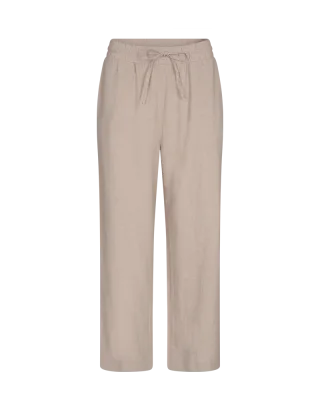 FREEQUENT 7/8-Hose "FQLAVA-ANKLE-PA" aus Leinen und mit Kordelzug
