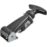 ProPlus Motorhalterung Spanngummi Schwarz ca. 12 cm Haubenhalter für Nutzfahrzeuge & Traktor (1-St), mit Scharnier