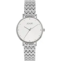 JOOP! Quarzuhr 2100481, Armbanduhr, Damenuhr, Edelstahlarmband, analog