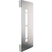 FEPS Schließblech Universal Türschonblech D=55mm Edelstahl gebürstet DIN links/rechts, 36,50 × 13,94 × 2,41 cm