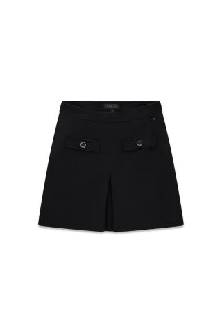 Guess - SHORT OLGA SKIRT Jet Black A996 - Gr. - L