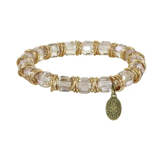 konplott - Armband - Festival beige/braun