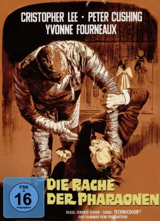 Die Rache der Pharaonen - Mediabook - Cover C - Limited Edition - Hammer Edition Nr. 43 [Blu-ray]