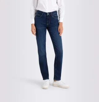 MAC - MAC JEANS - ANGELA, PERFECT Fit Forever Denim blau - Gr. - 34