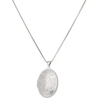 Firetti Kette mit Anhänger Schmuck Geschenk Silber 925 Halsschmuck Halskette Medaillon