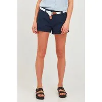 OXMO Chinoshorts OXChanett Shorts mit Gürtel in geflochtener Optik