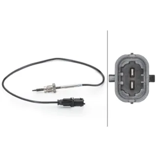 Hella Abgastemperatursensor Alfa Romeo Mito Fiat Grande 1,3