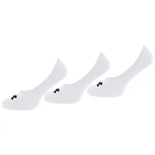Under Armour 3-Pack-Herren weiße ultra-niedrige Socken