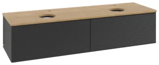 Villeroy & Boch Waschtischunterschrank Antao K39_5 1600x360x500mm mit Struktur FK/AP: PD/1 K39151PD