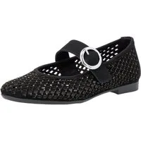 Remonte Riemchenballerina Loafer, Sommerschuh mit Glitzersteine und Klettverschluss