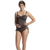 petit amour Umstands-Tankini Umstandsbademode CAMERON_bronzé maternity swimwear Bademode schwanger Design made in Hamburg, stylish &bequem, mitwachsend