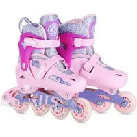 NILS EXTREME Inlineskates verstellbare Inliner Filo für Kinder Jugendliche pink Größen 26-37