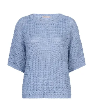 Esqualo - Strickpullover blau - Gr. - M