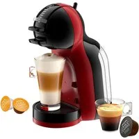 Krups Kapselmaschine KP123H Mini Me, 0.8l Kaffeekanne, Kraftvoll und kompakt