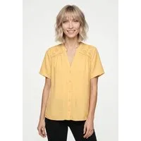 Vero Moda Kurzarmbluse VMJOSIE SS EMB TOP WVN Viskosemischung