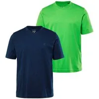 JP1880 T-Shirt T-Shirts Basic 2er-Pack V-Ausschnitt Halbarm (2-tlg)
