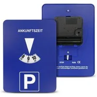 EAXUS elektronische Parkscheibe Elektrisch und Mitlaufend fürs Auto - Parkzeitmesser, Elektronische Parkuhr
