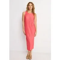 LASCANA Plisseekleid in Midilänge, Trägerkleid, Sommerkleid