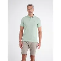 LERROS Poloshirt Poloshirt aus Jaquard mit Waffelstruktur in Vintage-Optik