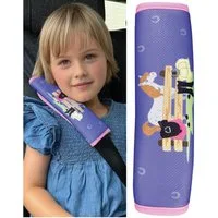 HECKBO Schlafkissen Kinder Auto Gurtpolster Gurtschutz Sicherheitsgurt Polster